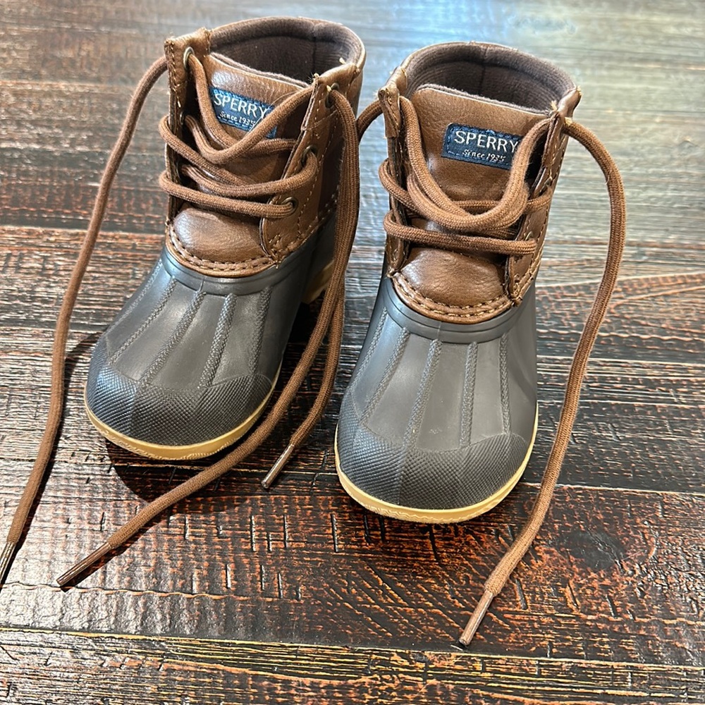 Sperry Port Boot - toddler/kid size 6M